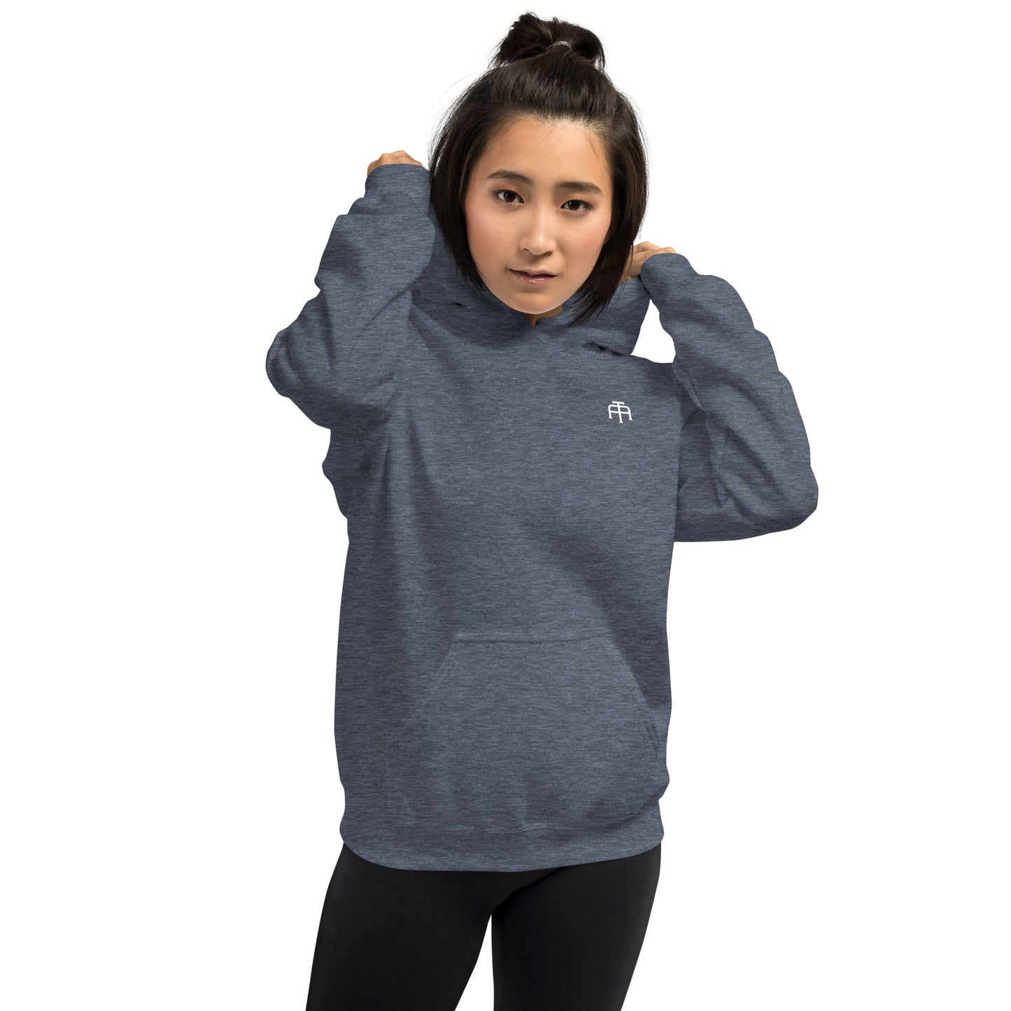 Unisex, 50% pre-shrunk cotton, 50% polyester, cozy go-to hoodie that's soft, smooth, and stylish