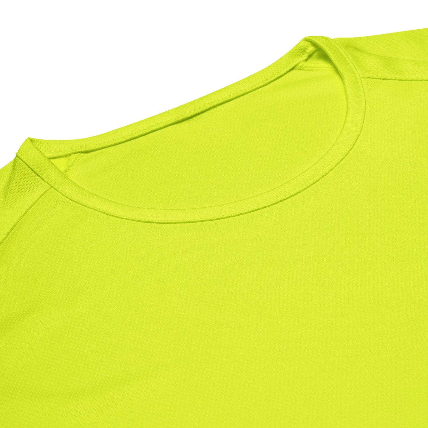 Unisex breathable Baseball Edition performance apparel mesh jersey in safety yellow with SWITCH/ON branding | Our Game | Baseball Edition