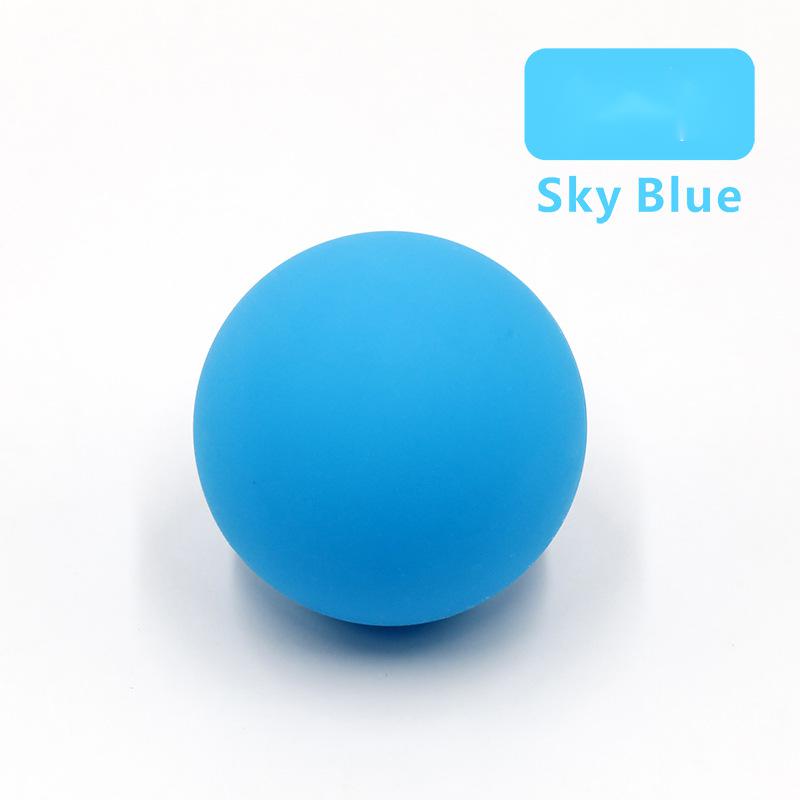 Sky blue Massage ball for muscle massage muscle recovery and trigger point relief. Massagers