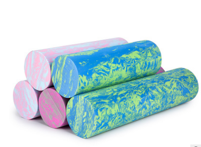 Foam roller for muscle massage and trigger point relief. Massagers 