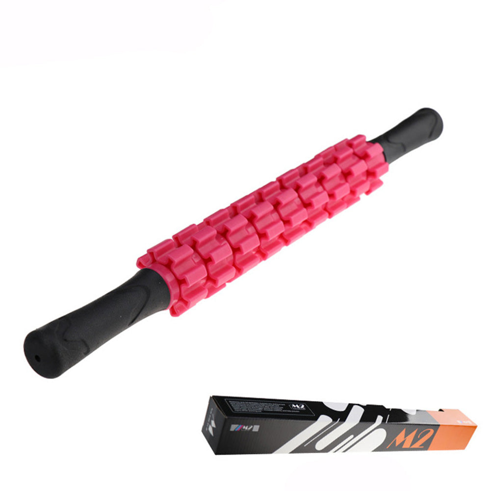 Red Massage stick for muscle massage muscle recovery and trigger point relief. Massagers