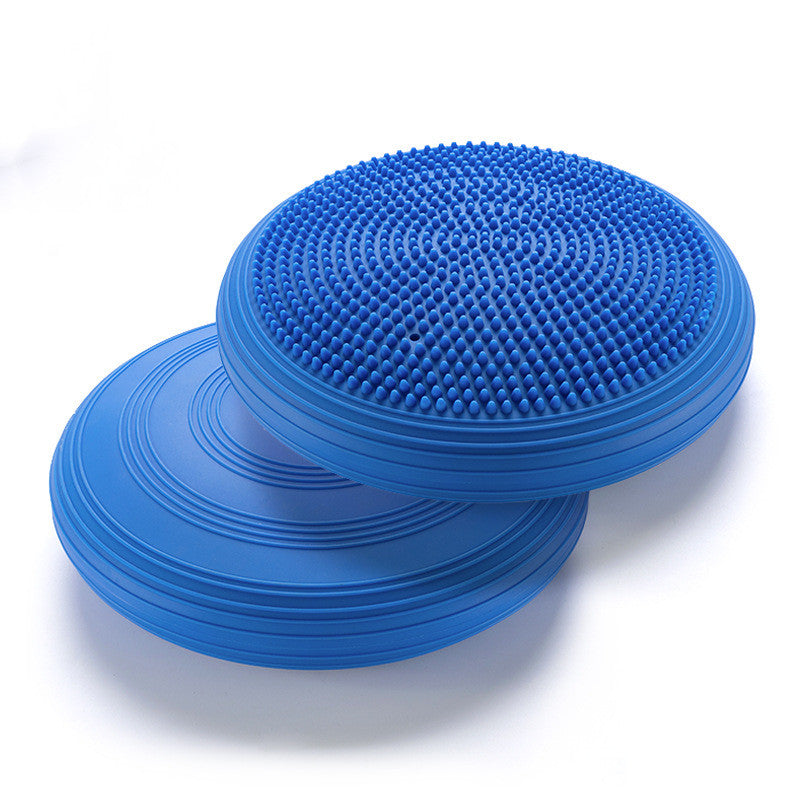 Blue Inflatable balance board