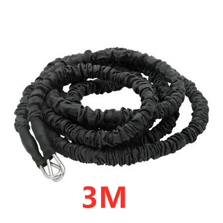 3m Black Elastic rope for resistance speed training 