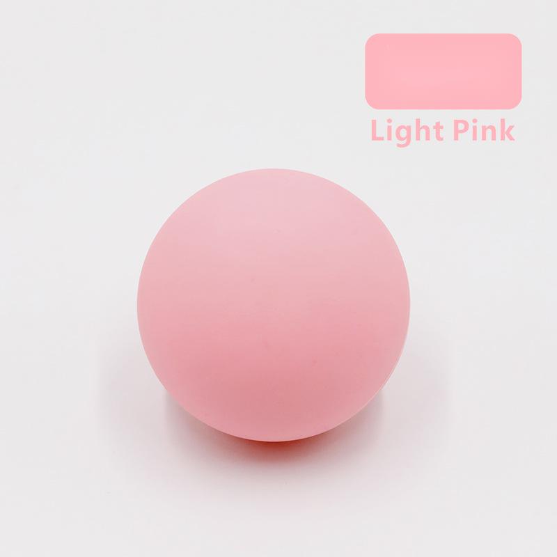 Light pink Massage ball for muscle massage muscle recovery and trigger point relief. Massagers