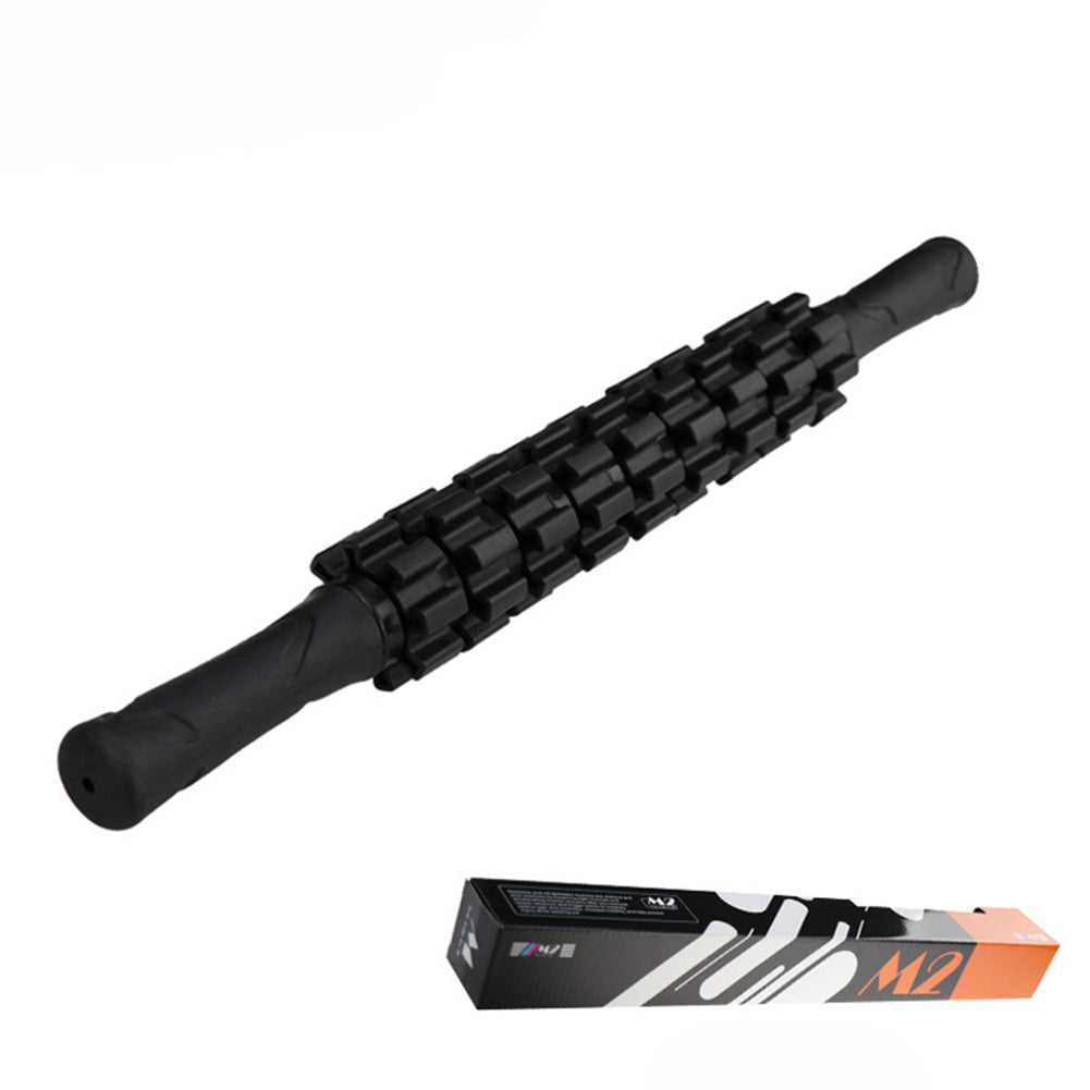 Black Massage stick for muscle massage muscle recovery and trigger point relief. Massagers