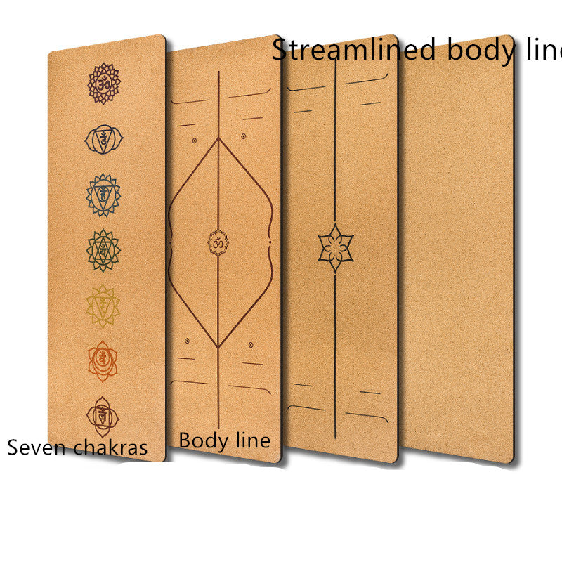 Cork yoga mat designs