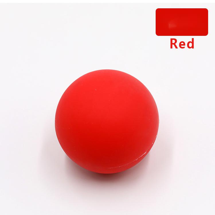 Red Massage ball for muscle massage muscle recovery and trigger point relief. Massagers