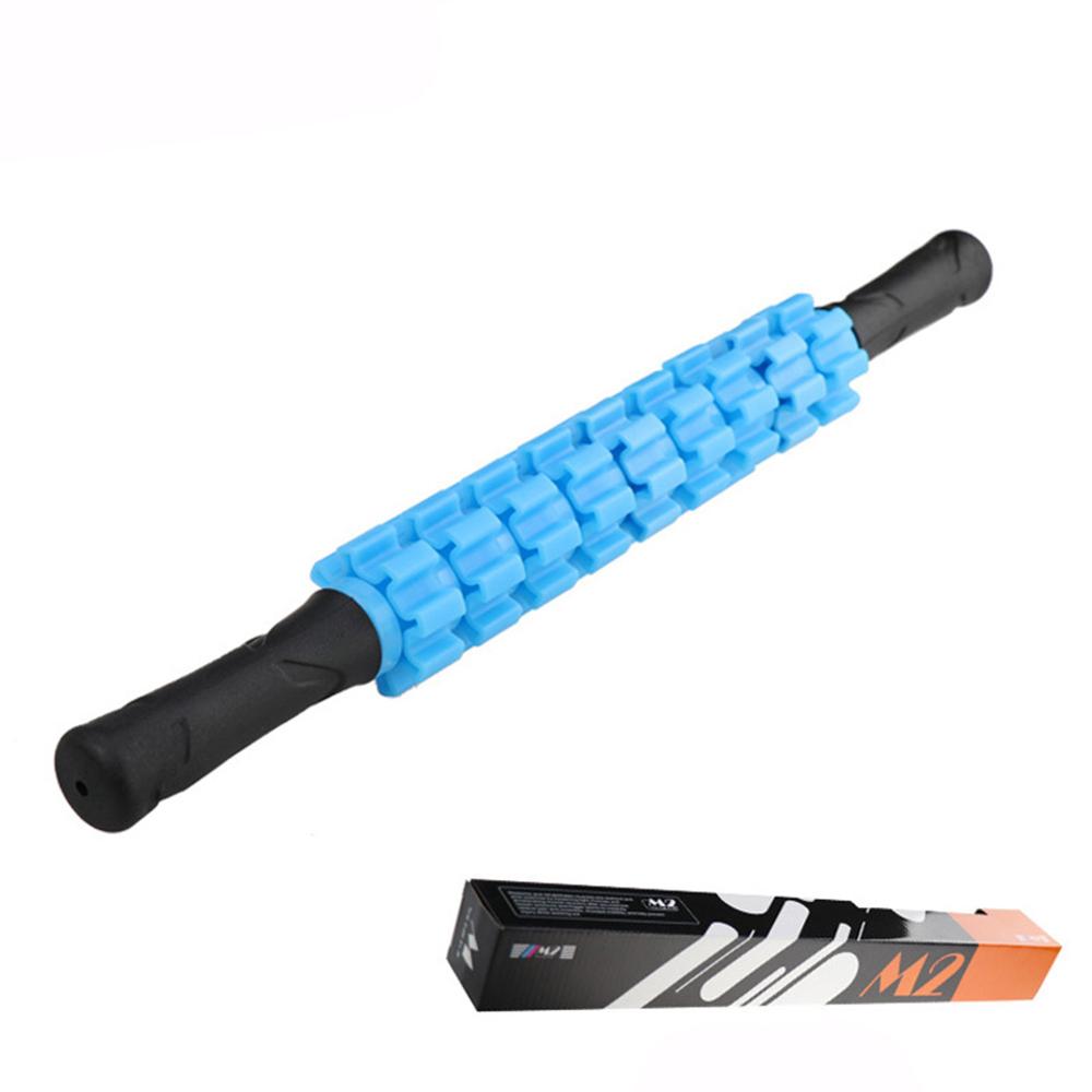 Blue Massage stick for muscle massage muscle recovery and trigger point relief. Massagers