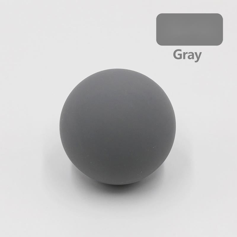 Grey Massage ball for muscle massage muscle recovery and trigger point relief. Massagers