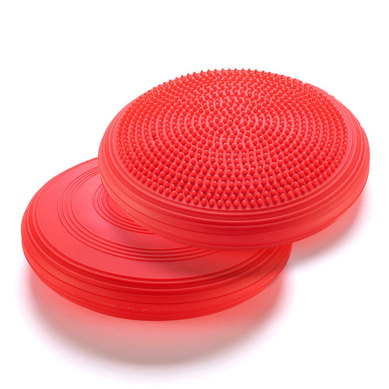 Red Inflatable balance board