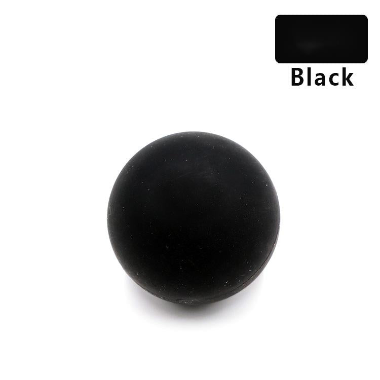 Black Massage ball for muscle massage muscle recovery and trigger point relief. Massagers