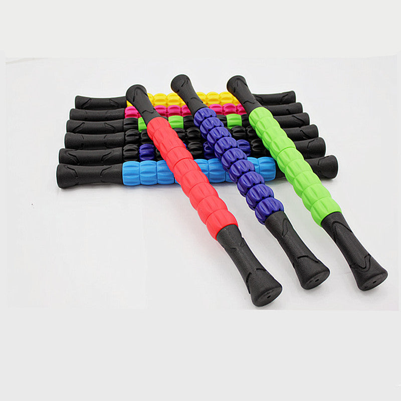 Various color options for Massage stick for muscle massage muscle recovery and trigger point relief. Massagers