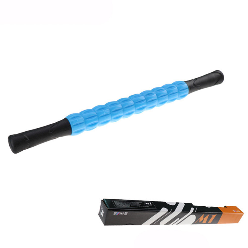 Blue Massage stick for muscle massage muscle recovery and trigger point relief. Massagers