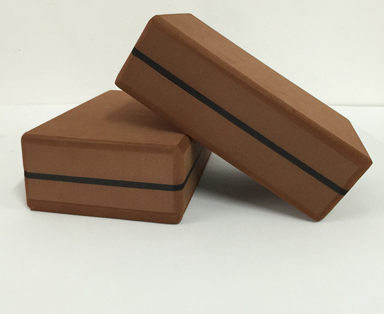 Yoga Block made of high density, non-toxic EVA Foam