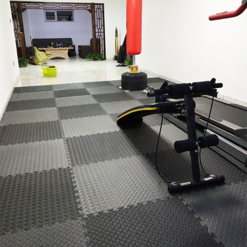 12 piece interlocking foam flooring for home gym and exercise 