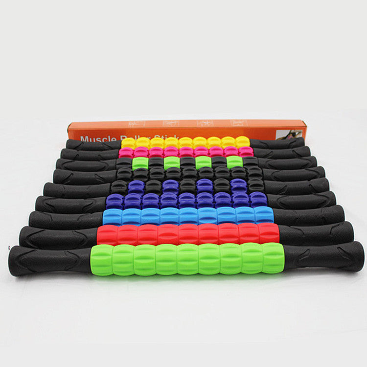 Various color options for Massage stick for muscle massage muscle recovery and trigger point relief. Massagers