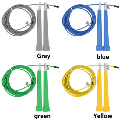 Various colors steel wire speed ropes