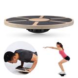 Sturdy wood balance board. Balance trainer 