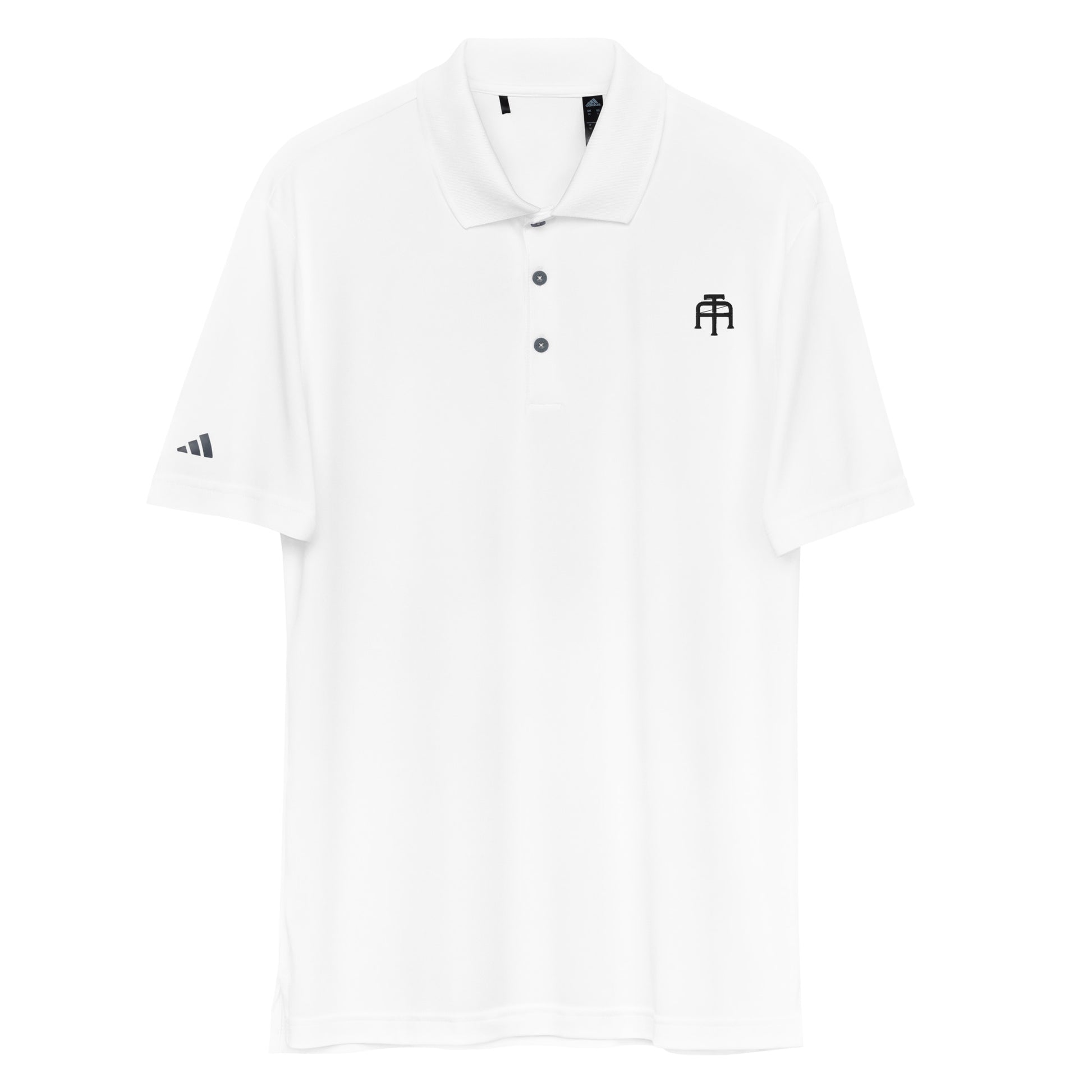 Men’s performance polo shirt by An Athlete Trains x Adidas. It’s made of soft, high-quality material and has UPF 50+ protection—ideal for outdoor activities