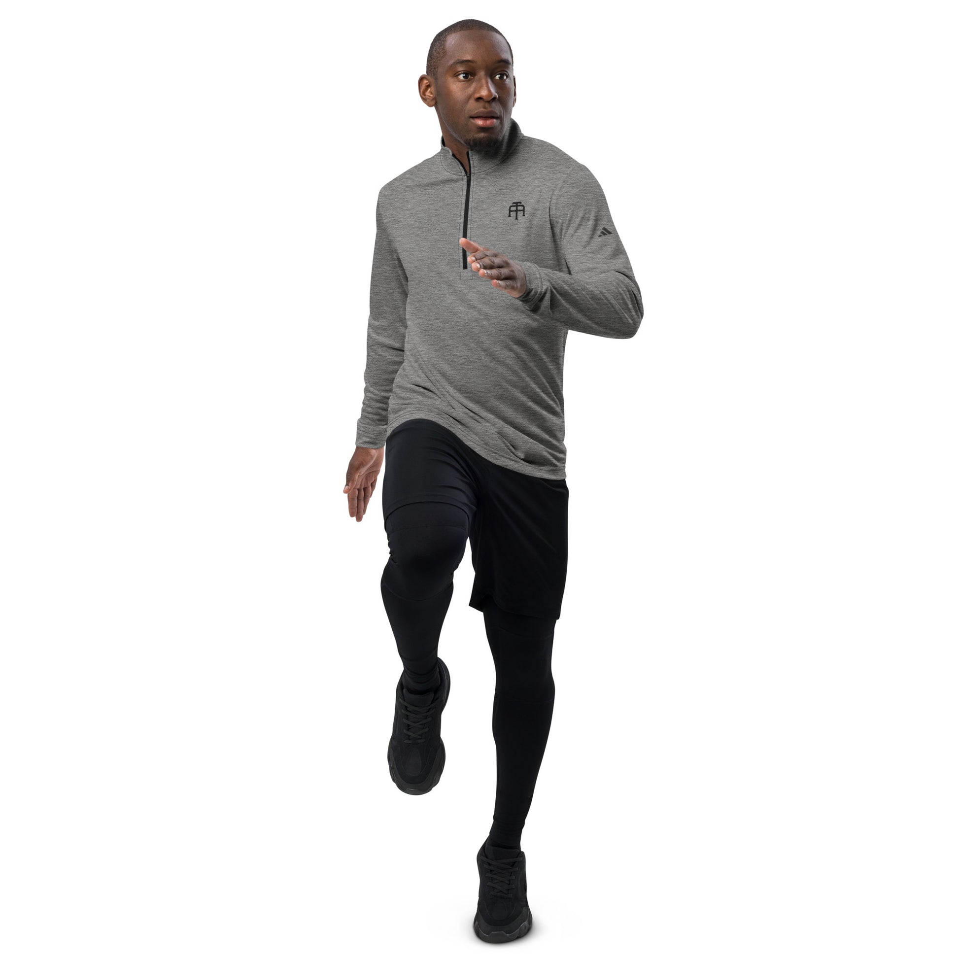 A lightweight, UPF 50, eco-friendly, moisture wicking pullover by An Athlete Trains x Adidas