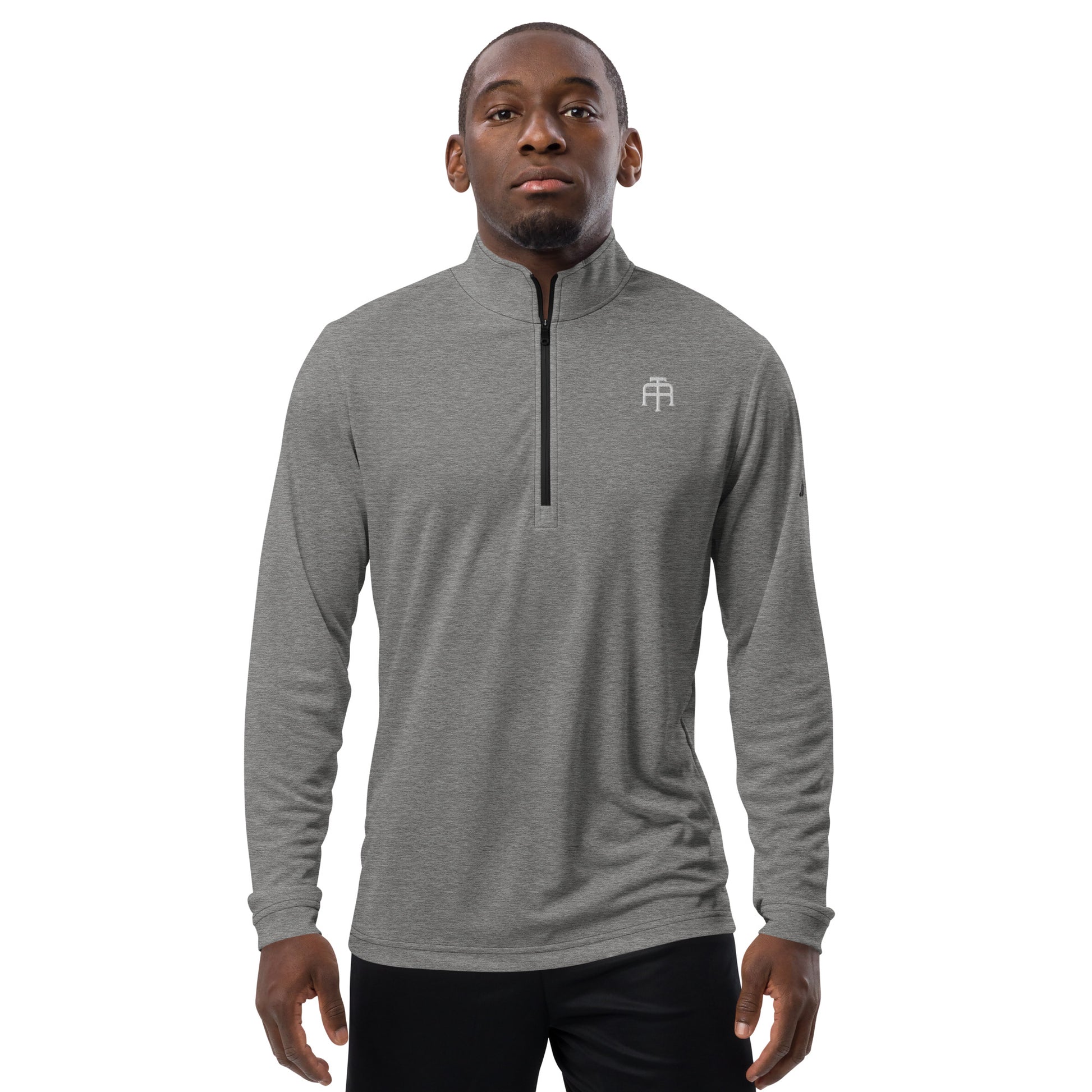 A lightweight, UPF 50, eco-friendly, moisture wicking pullover by An Athlete Trains x Adidas