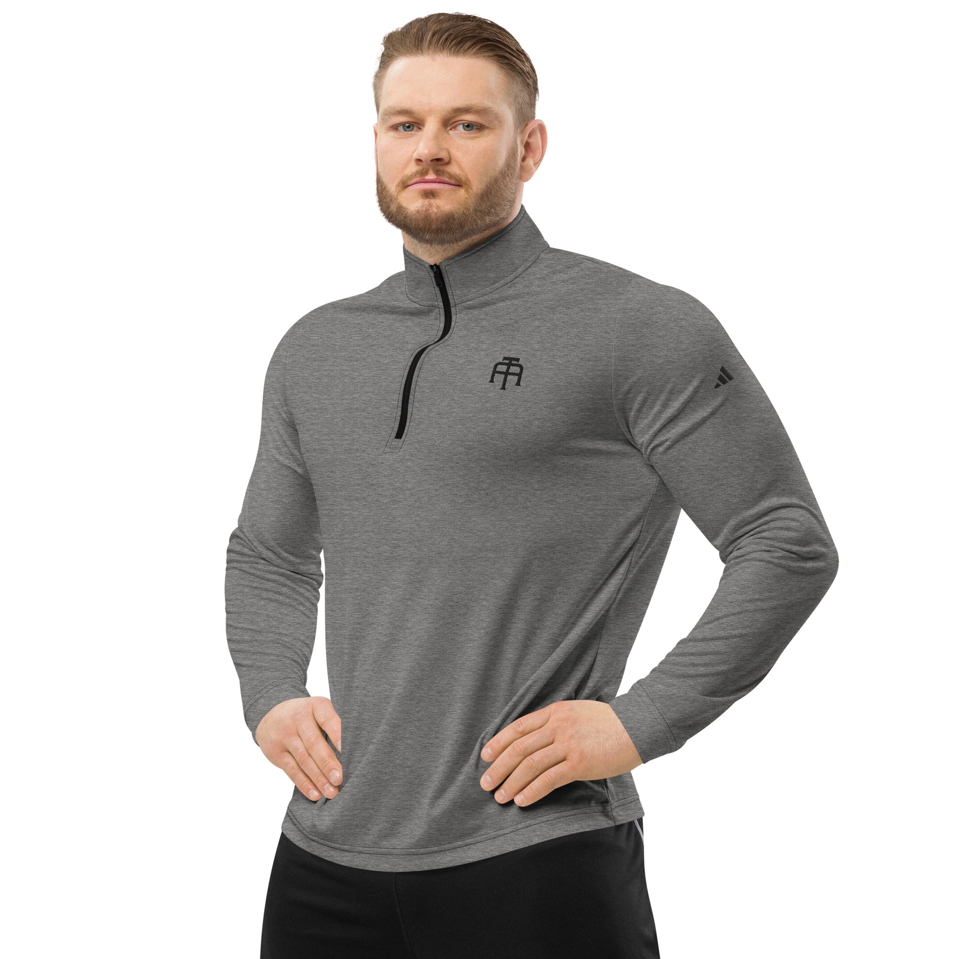 A lightweight, UPF 50, eco-friendly, moisture wicking pullover by An Athlete Trains x Adidas