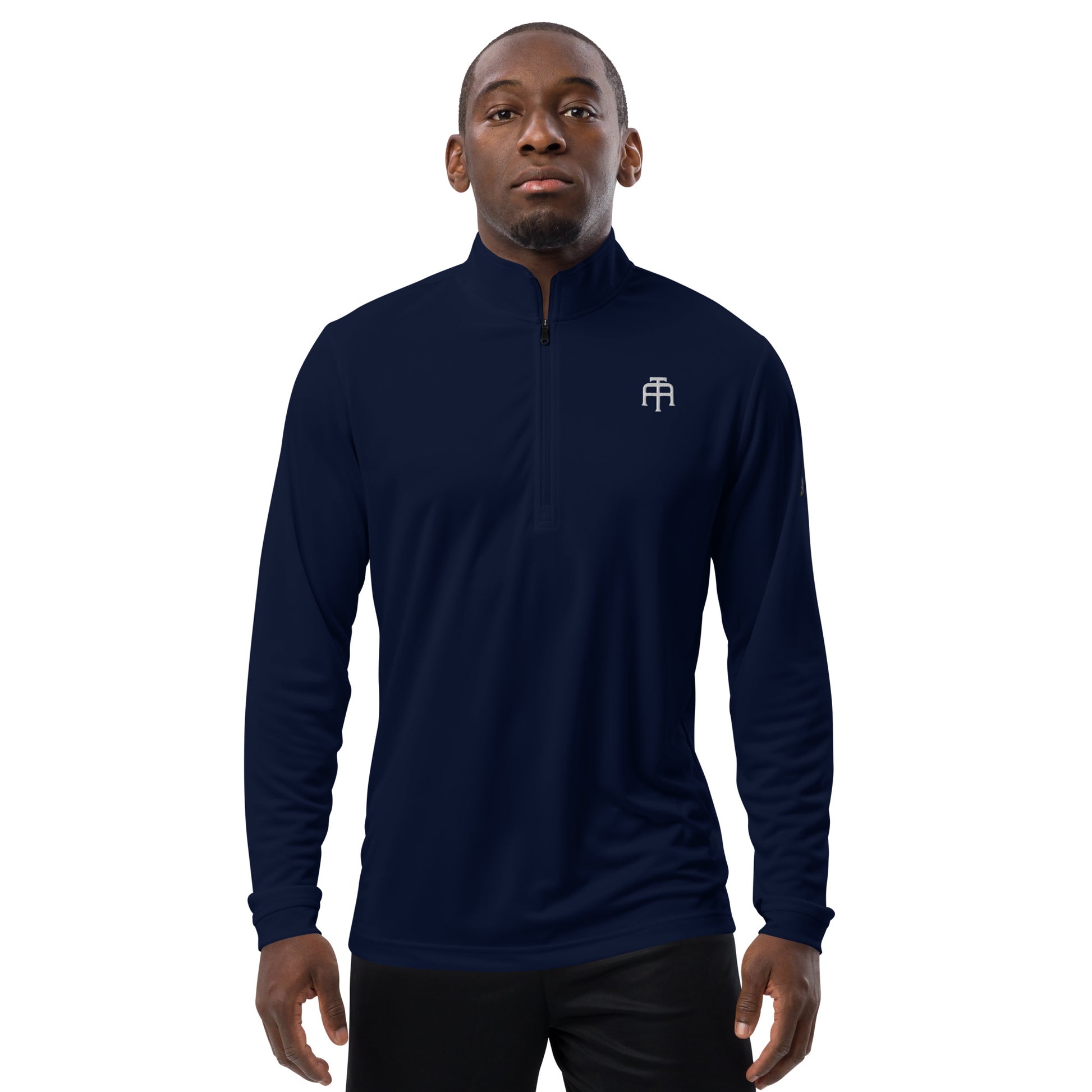 A lightweight, UPF 50, eco-friendly, moisture wicking pullover by An Athlete Trains x Adidas