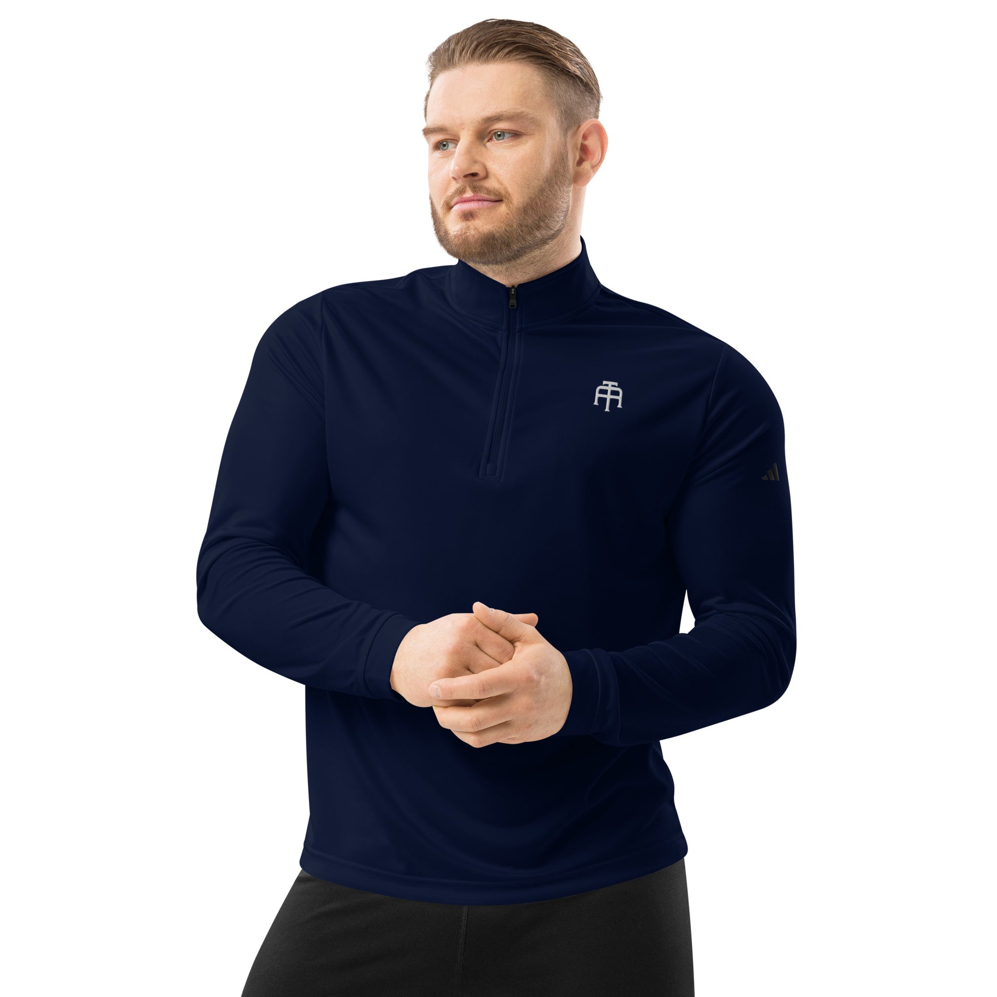 A lightweight, UPF 50, eco-friendly, moisture wicking pullover by An Athlete Trains x Adidas