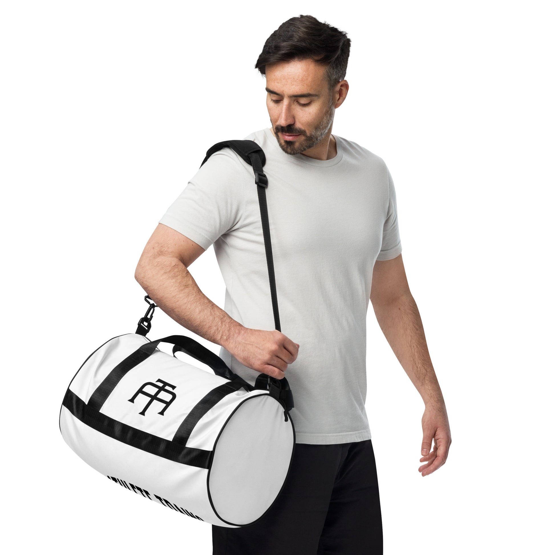 Gym bag, duffle by An Athlete Trains