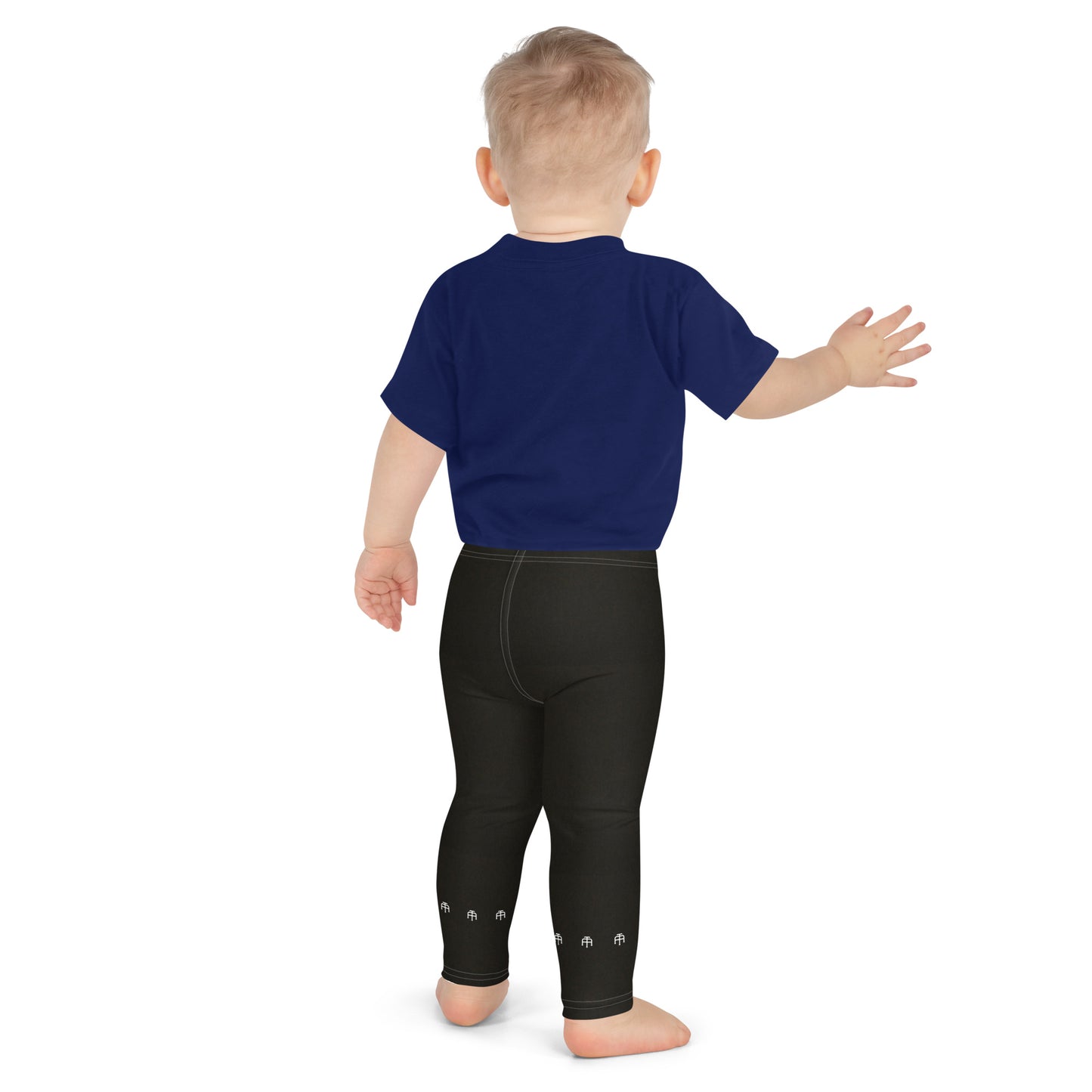 An Athlete Trains Kid's Leggings