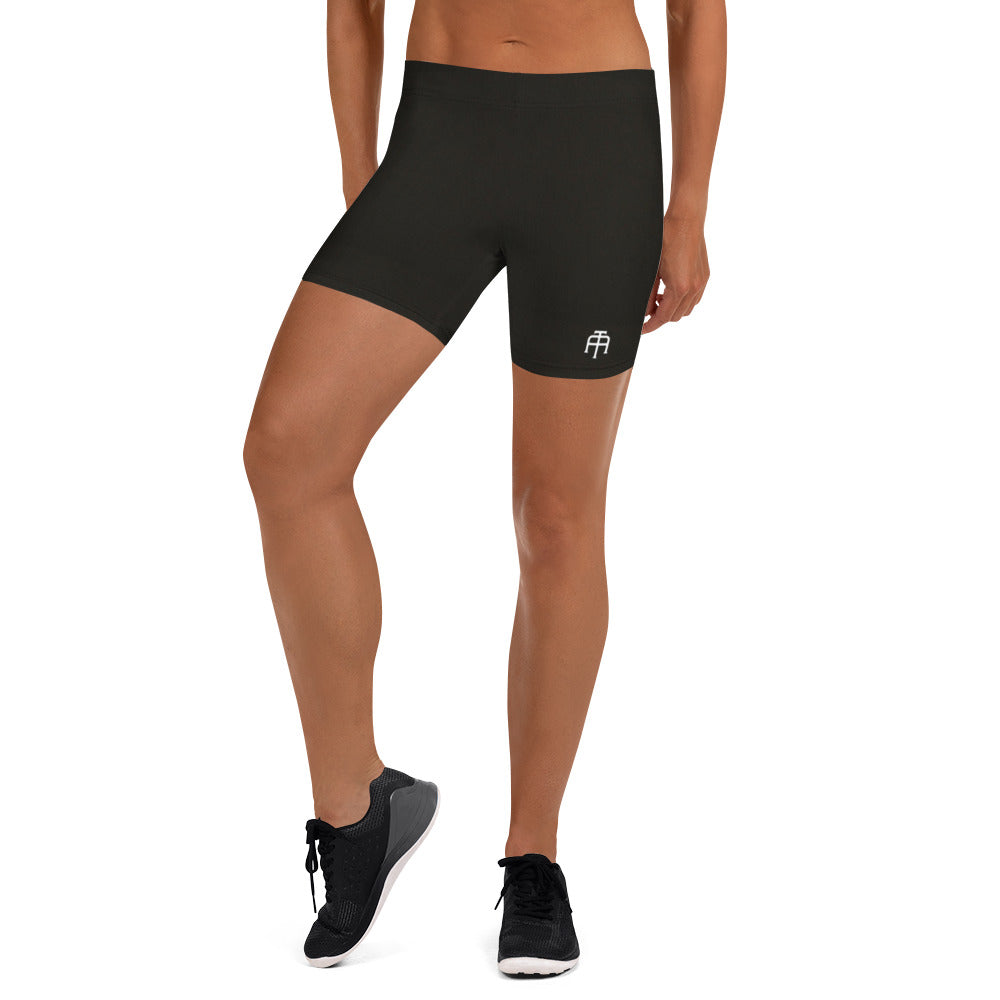 Women’s Four-way stretch athletic shorts by An Athlete Trains