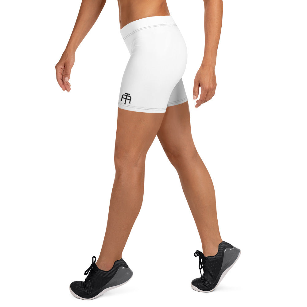 Women’s Four-way stretch athletic shorts by An Athlete Trains