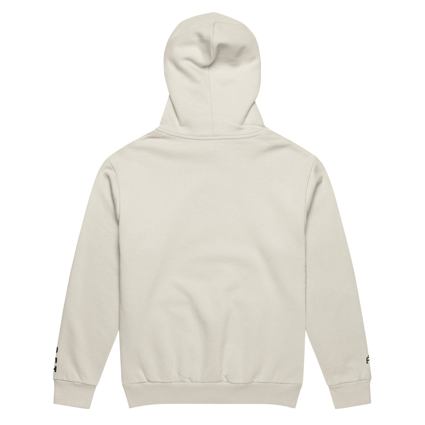 Lunar Rock color Detroit Edition 10oz heavyweight urban hoodie with structured fit and embroidered Detroit skyline | Our City | An Athlete Trains