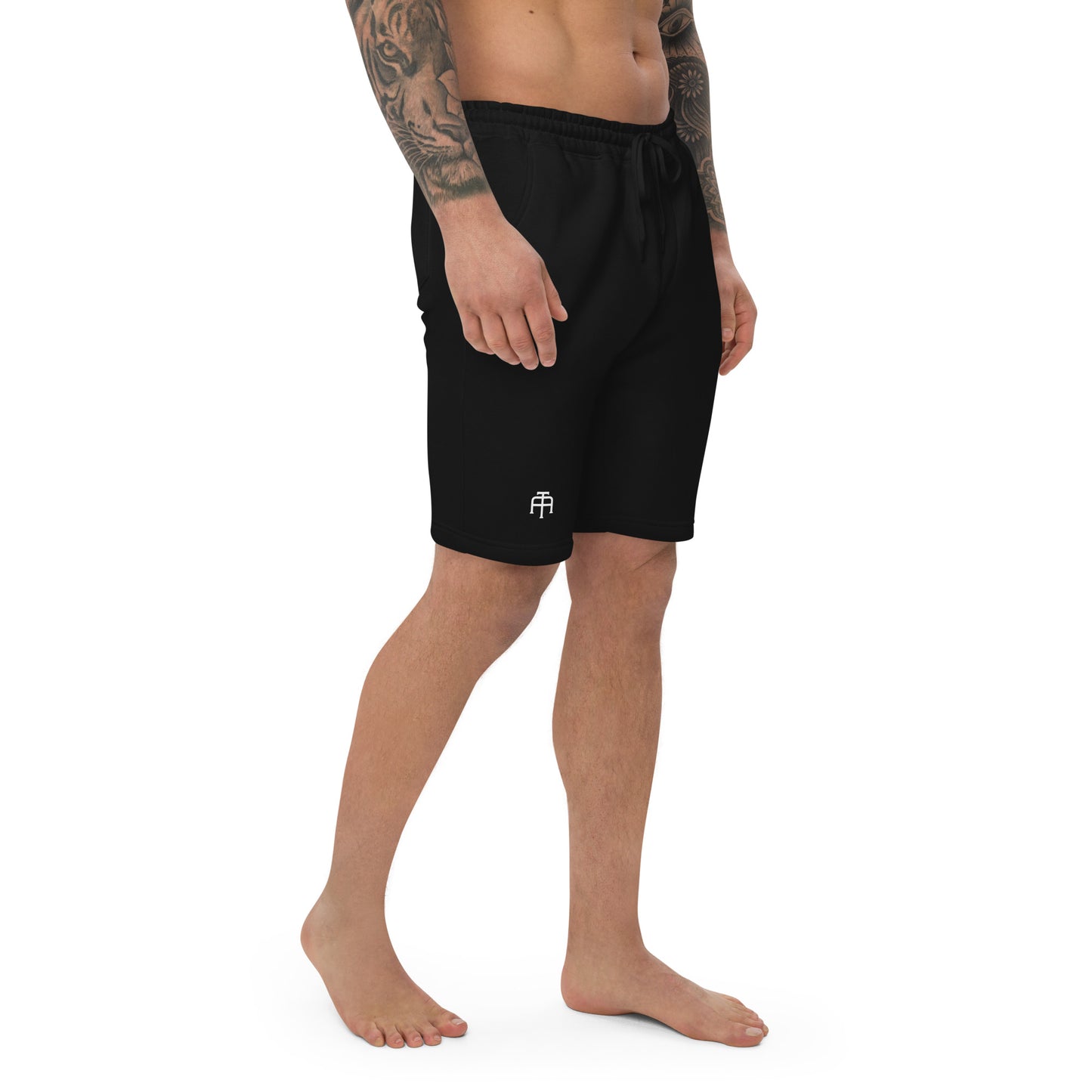 Men’s Cotton and polyester fleece shorts are soft, comfy, and great for lounging indoors or going out