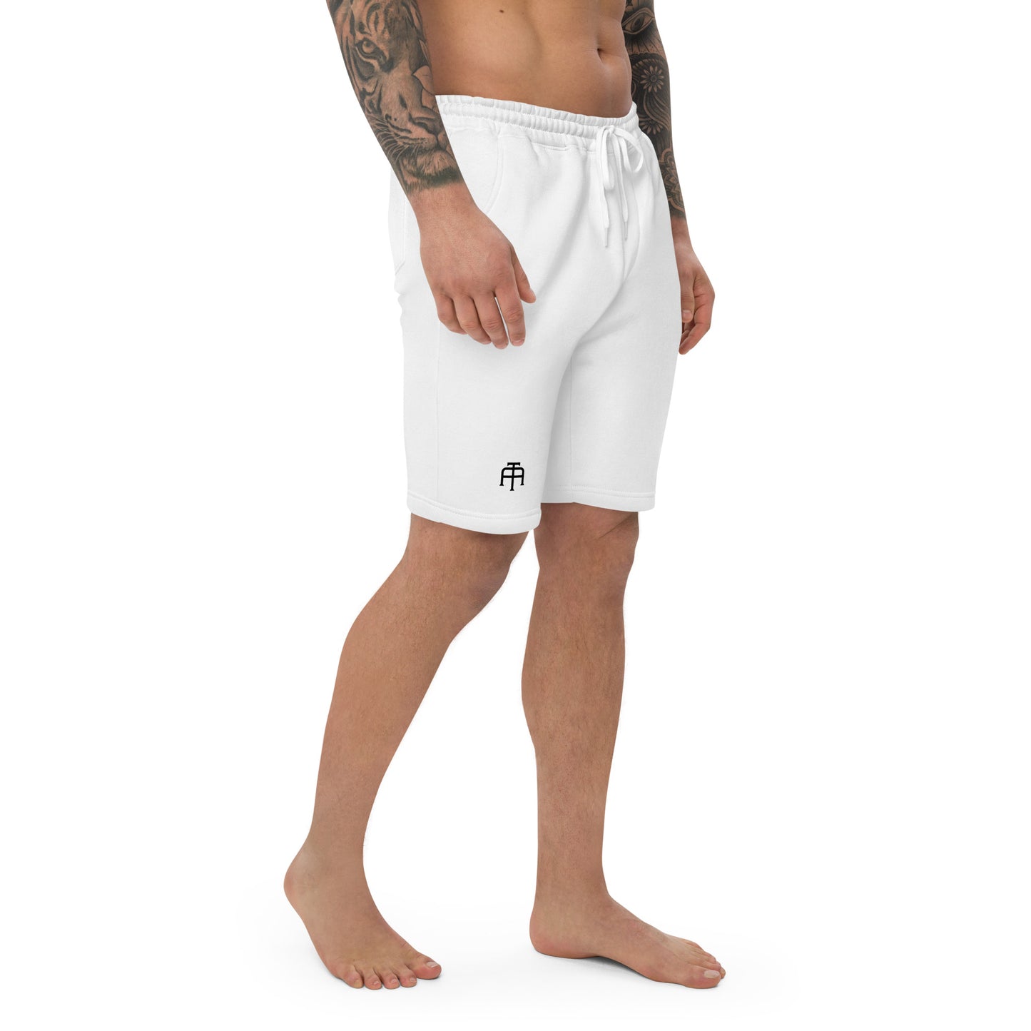 Men’s Cotton and polyester fleece shorts are soft, comfy, and great for lounging indoors or going out