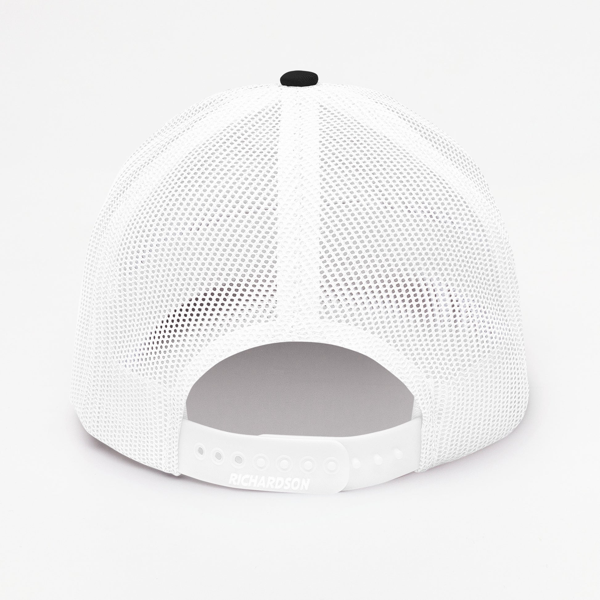 Tennis Edition trucker cap in black and white with structured front and breathable mesh back — Our Game collection by An Athlete Trains