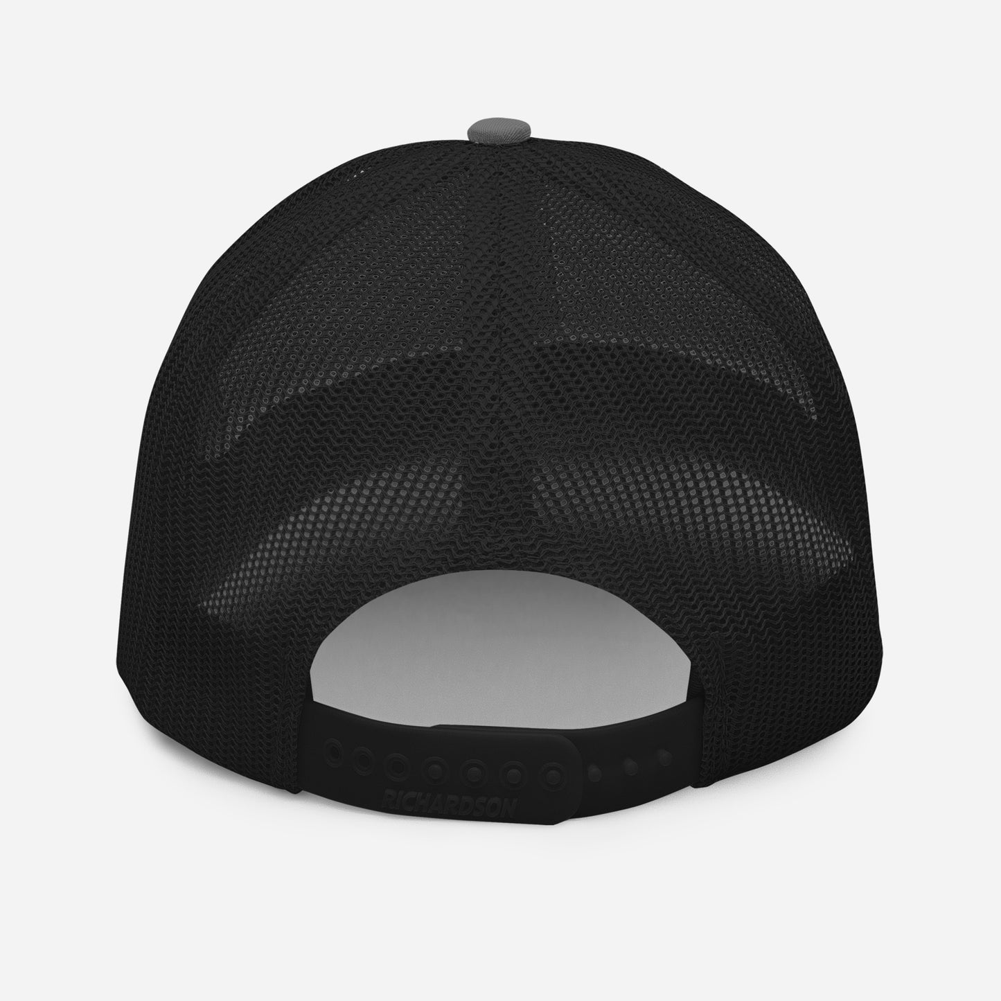 Tennis Edition trucker cap in black and white with structured front and breathable mesh back — Our Game collection by An Athlete Trains