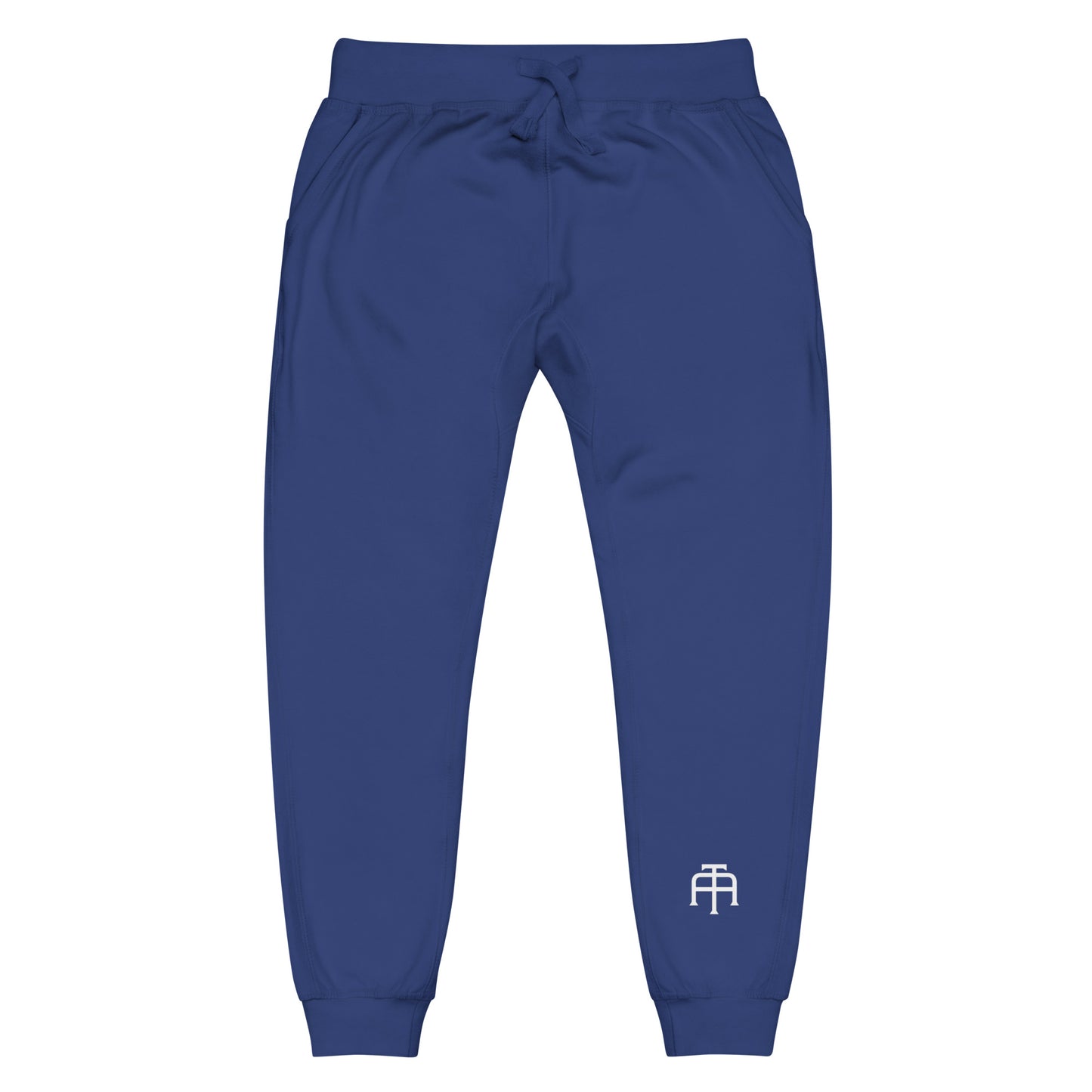 Unisex Fleece Sweatpants in royal by An Athlete Trains