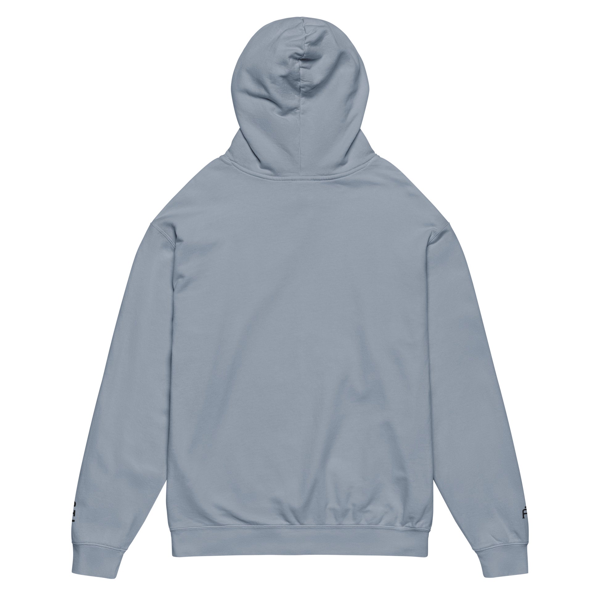 Blue Jean St. Louis Edition lightweight garment-dyed hoodie featuring St. Louis skyline, Gateway Arch, and STL wrist branding | Our City | An Athlete Trains