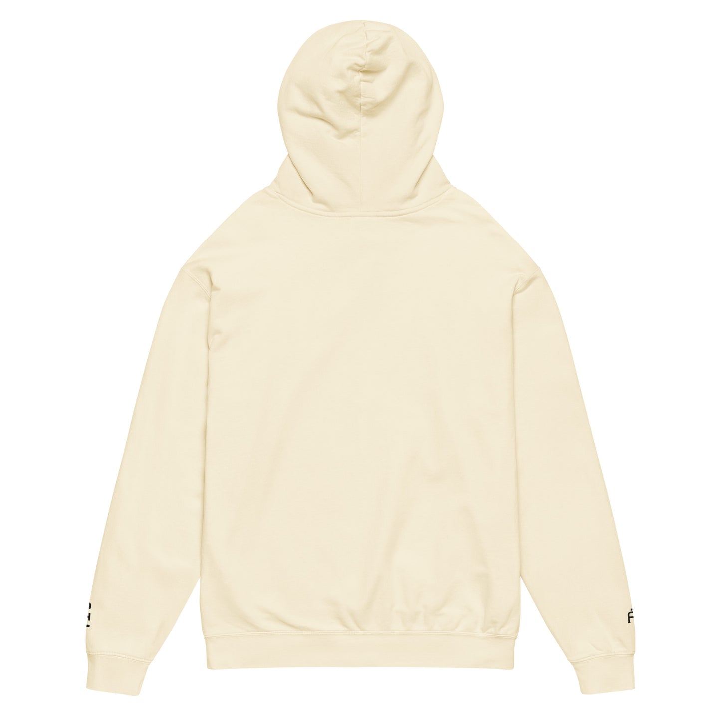 Ivory St. Louis Edition lightweight garment-dyed hoodie featuring St. Louis skyline, Gateway Arch, and STL wrist branding | Our City | An Athlete Trains