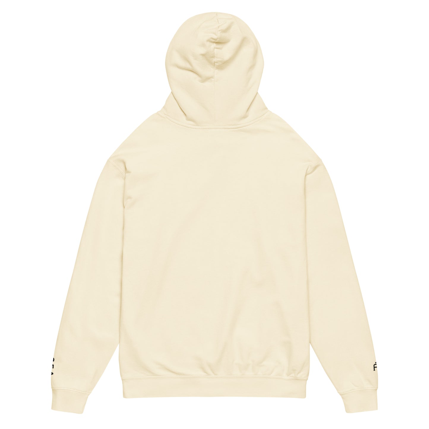 Ivory Seattle Edition lightweight garment-dyed hoodie featuring Seattle skyline, Space Needle, and SEA wrist embroidery | Our City | An Athlete Trains