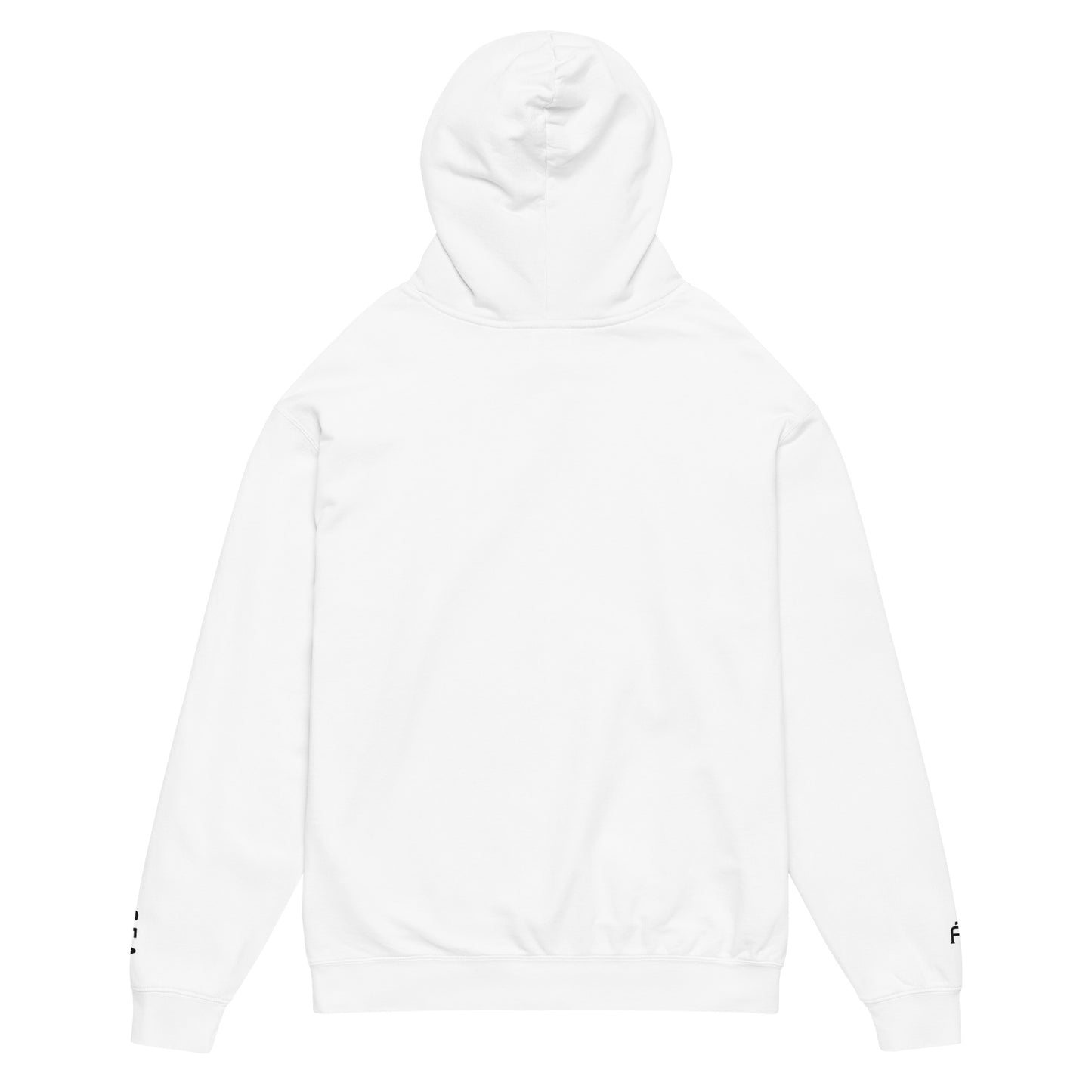 White Seattle Edition lightweight garment-dyed hoodie featuring Seattle skyline, Space Needle, and SEA wrist embroidery | Our City | An Athlete Trains