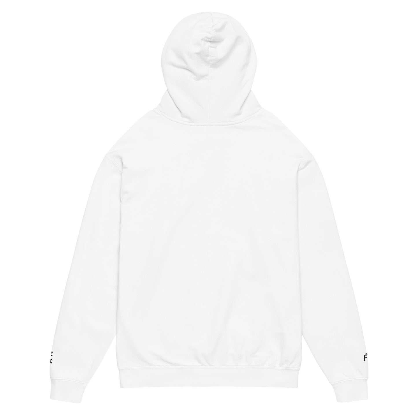 White New York Edition lightweight garment-dyed hoodie with NYC skyline embroidery and custom wrist detail | Our City | An Athlete Trains