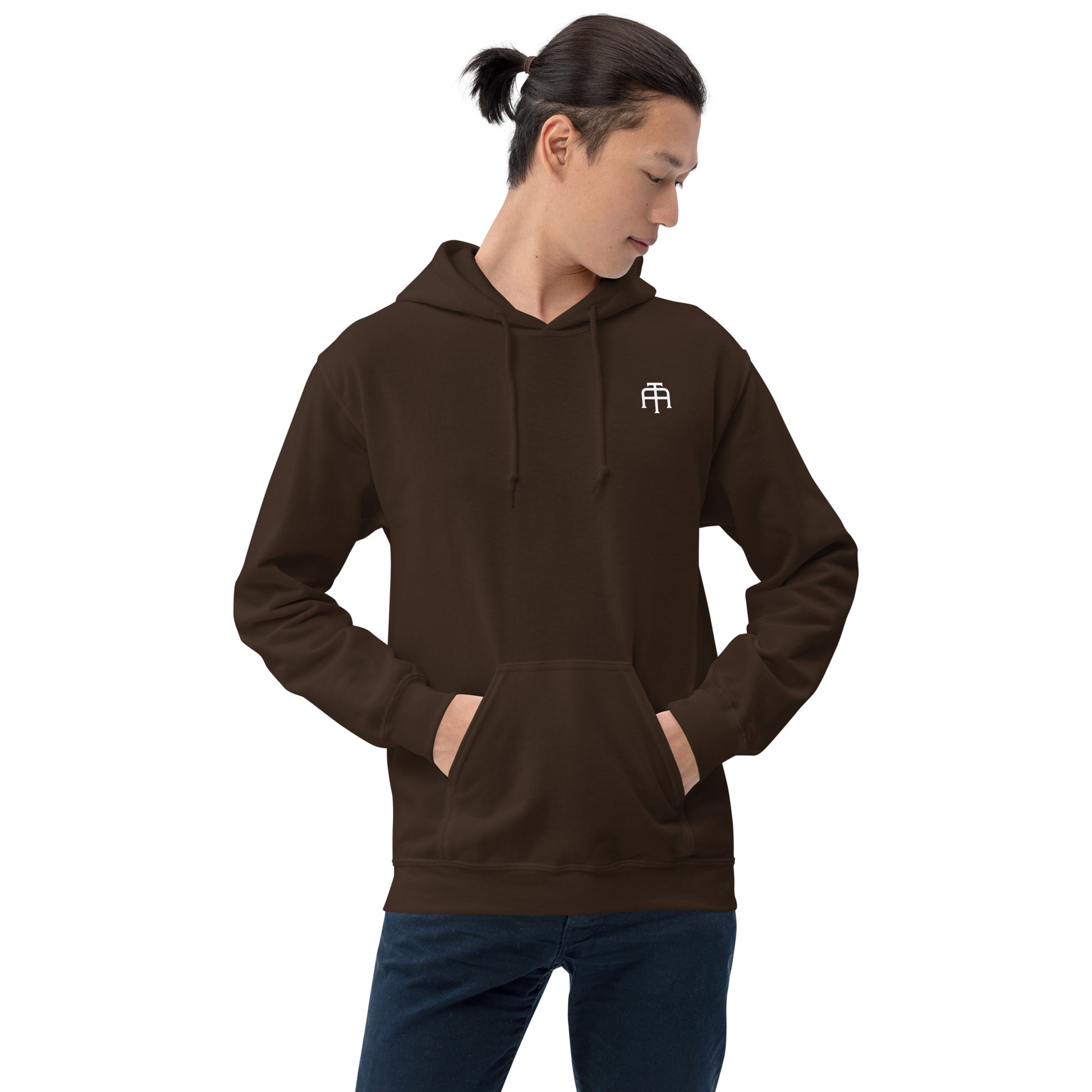 Unisex, 50% pre-shrunk cotton, 50% polyester, cozy go-to hoodie that's soft, smooth, and stylish