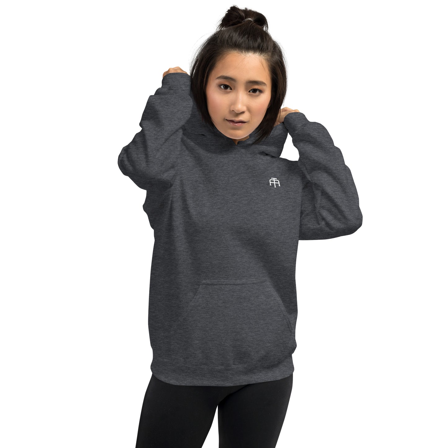 Unisex, 50% pre-shrunk cotton, 50% polyester, cozy go-to hoodie that's soft, smooth, and stylish