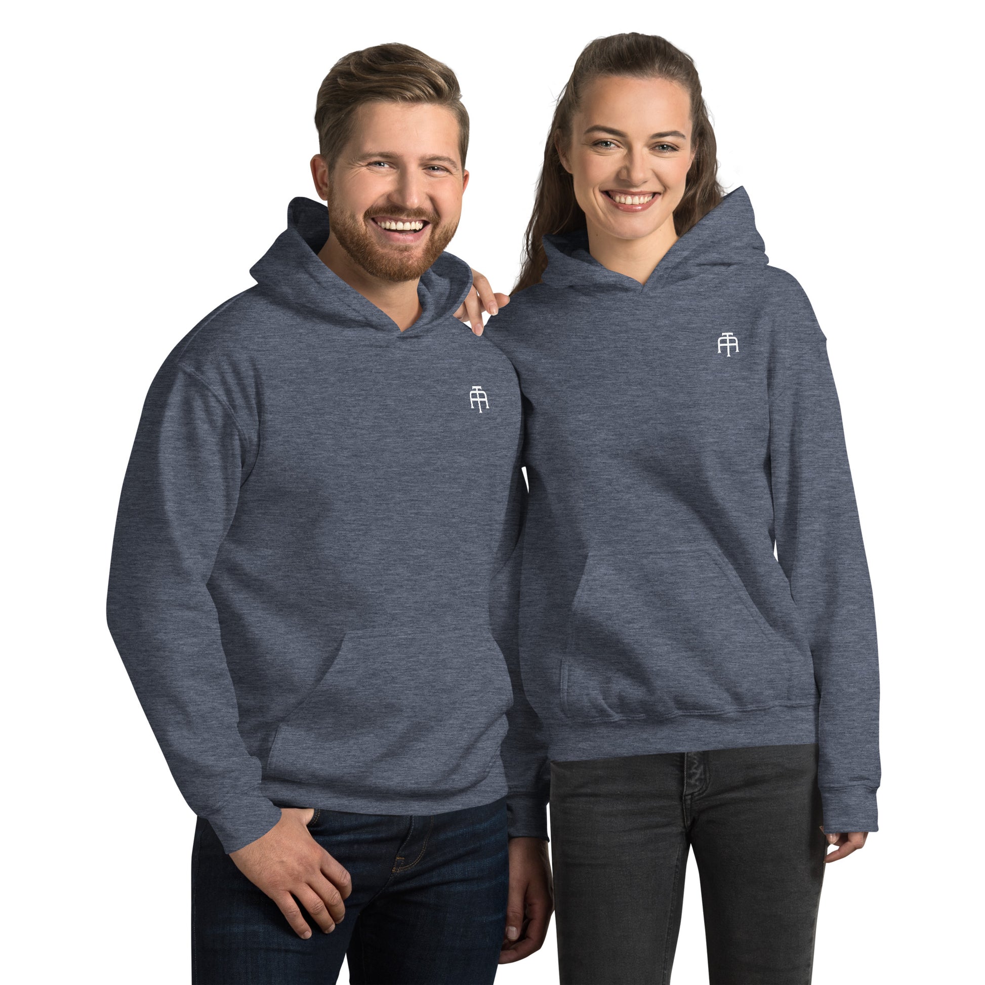 Unisex, 50% pre-shrunk cotton, 50% polyester, cozy go-to hoodie that's soft, smooth, and stylish