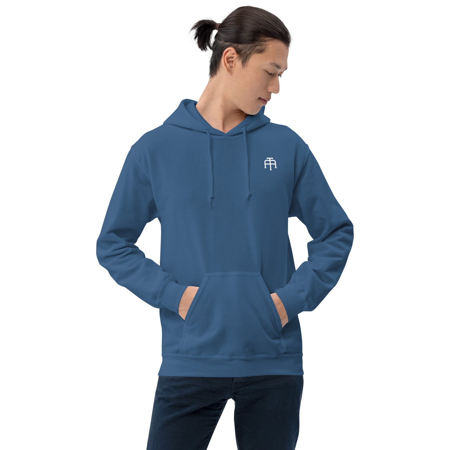 Unisex, 50% pre-shrunk cotton, 50% polyester, cozy go-to hoodie that's soft, smooth, and stylish