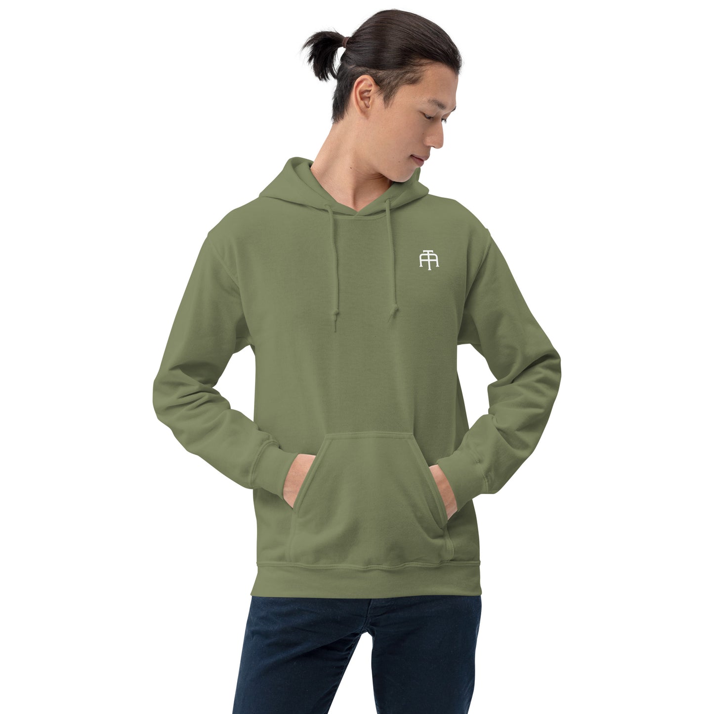 Unisex, 50% pre-shrunk cotton, 50% polyester, cozy go-to hoodie that's soft, smooth, and stylish