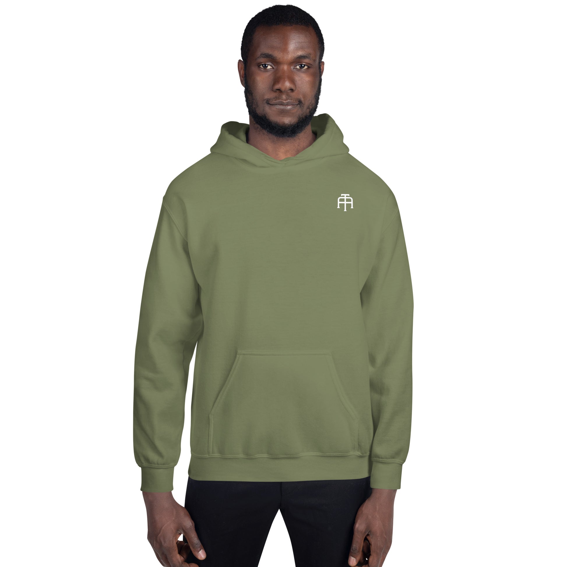 Unisex, 50% pre-shrunk cotton, 50% polyester, cozy go-to hoodie that's soft, smooth, and stylish