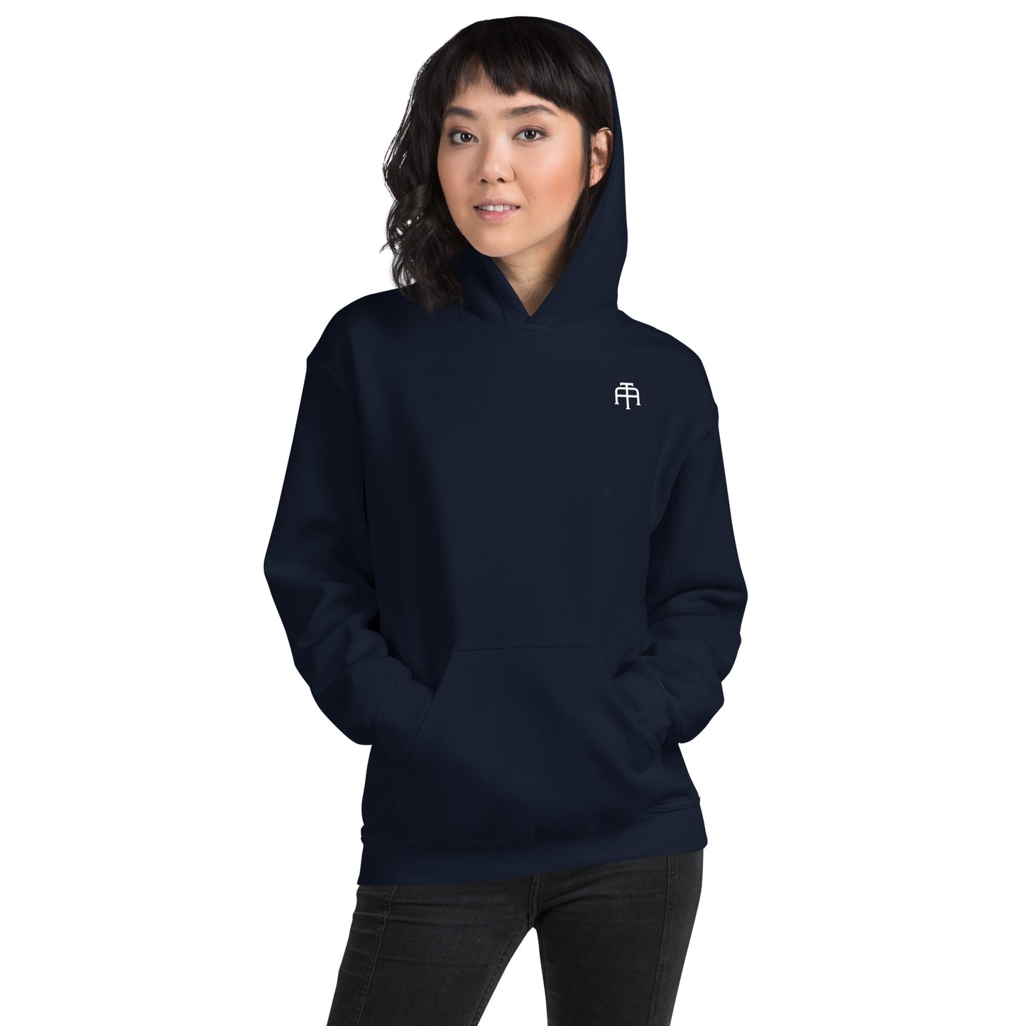 Unisex, 50% pre-shrunk cotton, 50% polyester, cozy go-to hoodie that's soft, smooth, and stylish